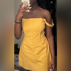 Yellow two piece set